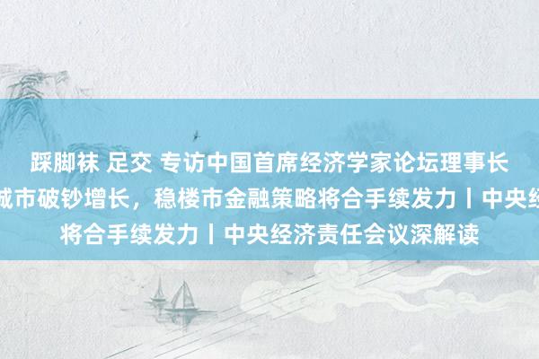 踩脚袜 足交 专访中国首席经济学家论坛理事长连平：保合手要点城市破钞增长，稳楼市金融策略将合手续发力丨中央经济责任会议深解读